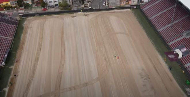 Read more about the article Se schimbă gazonul pe arena CFR Cluj. Cum arată acum și când vor fi gata lucrările