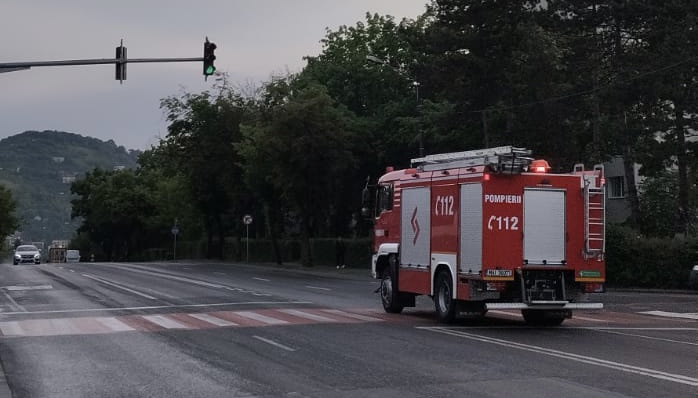 Read more about the article Un apartament a luat foc în Mănăștur