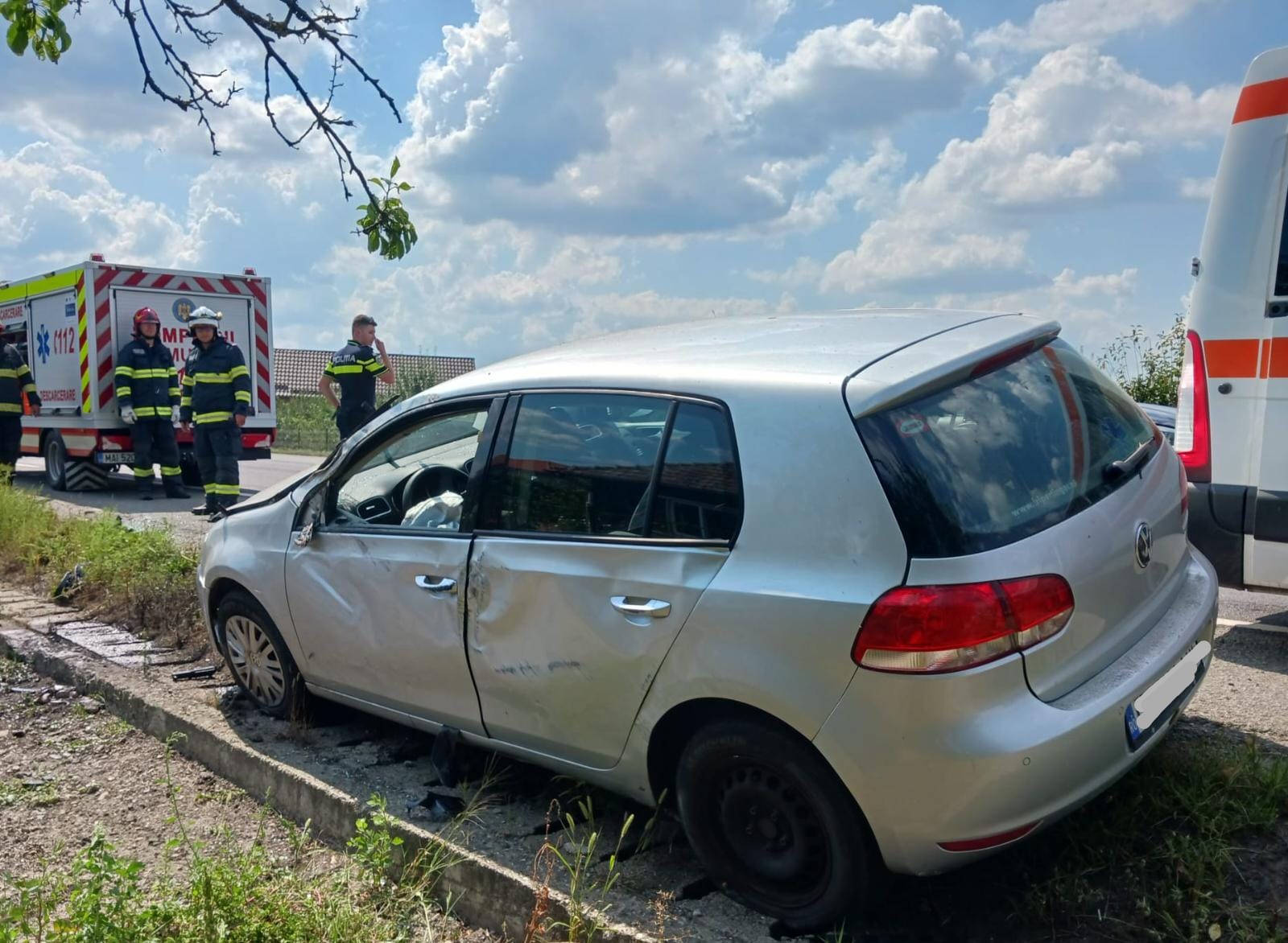 Read more about the article Accident cu o rănită lângă Fundătura
