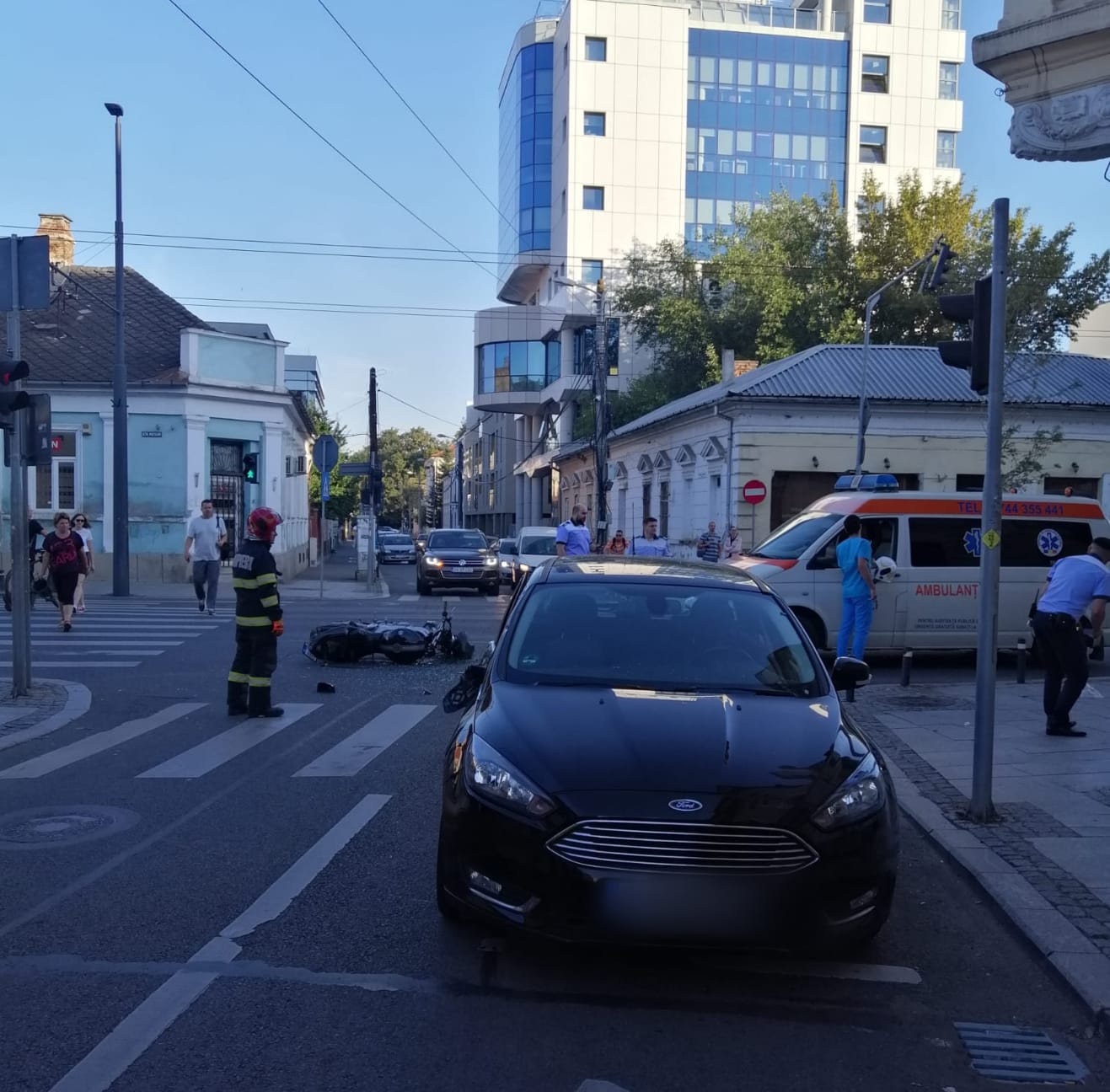 Read more about the article Accident cu o victimă pe strada Moților din Cluj-Napoca