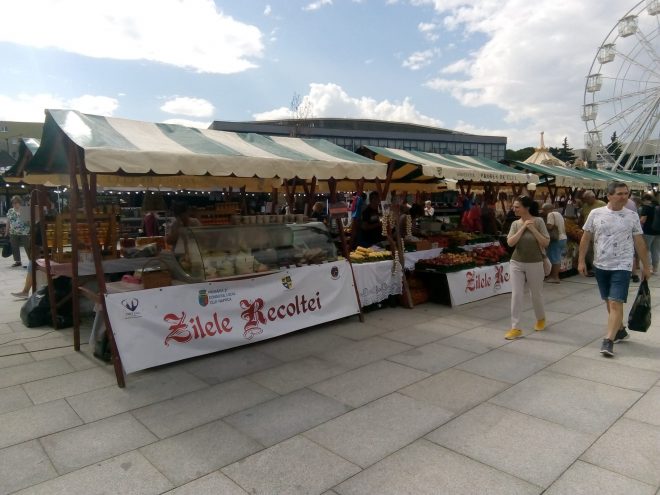 Read more about the article Legume, fructe, must, vin, produse din carne, afumături, brânzeturi, “Zilele Recoltei” la Cluj