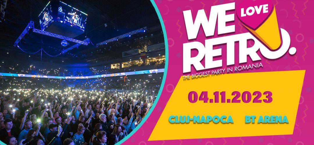 Read more about the article We Love Retro: Show-ul cu cea mai bună muzică a anilor `90 și 2000 revine la Cluj-Napoca