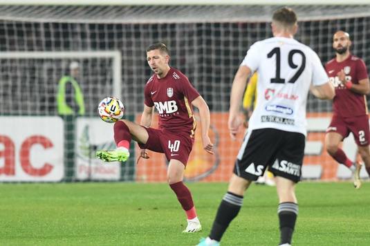 Read more about the article “U” a câștigat prima repriză, CFR pe a doua. 1-1 în derby