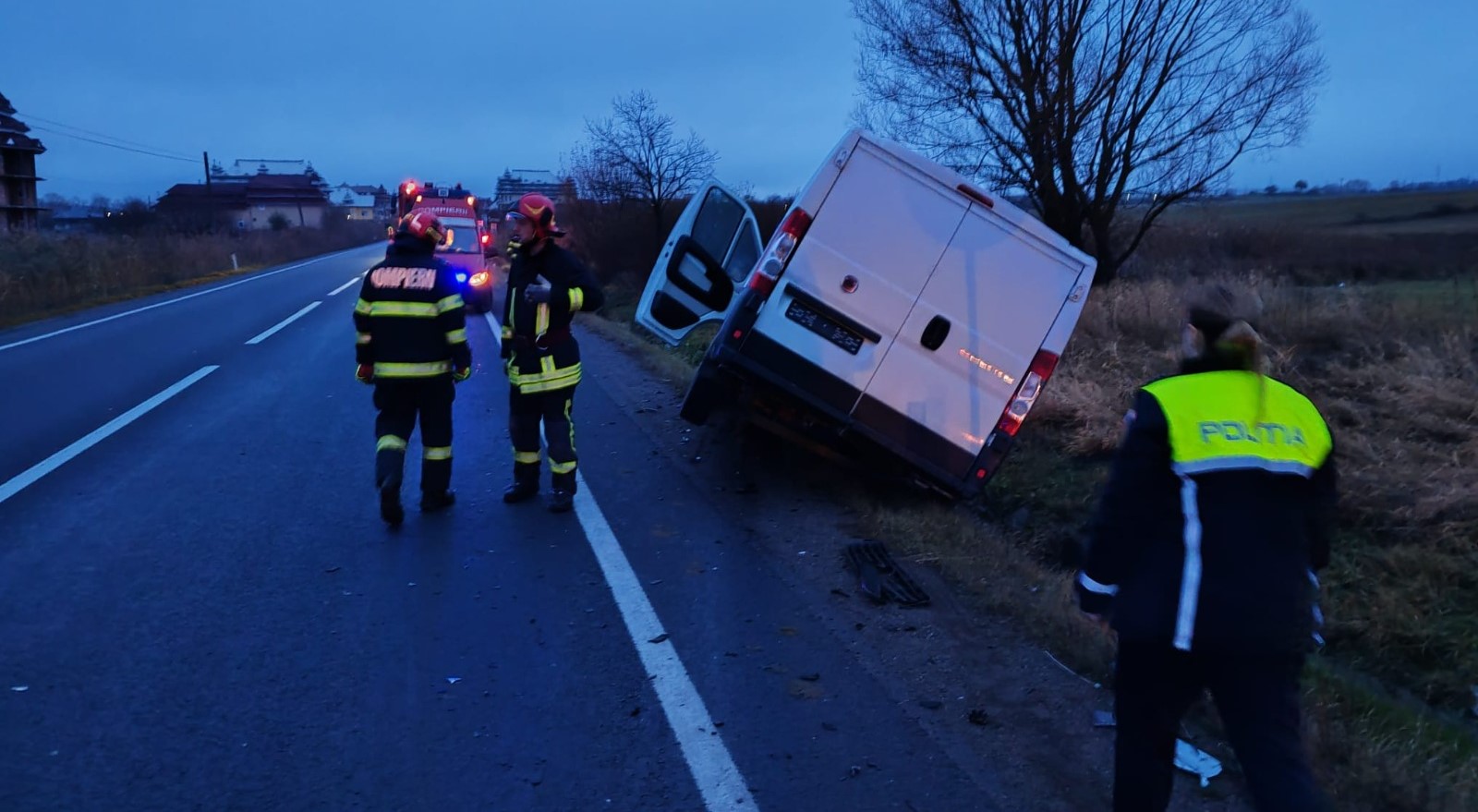 Read more about the article Accident pe DN1, la ieșirea din Huedin