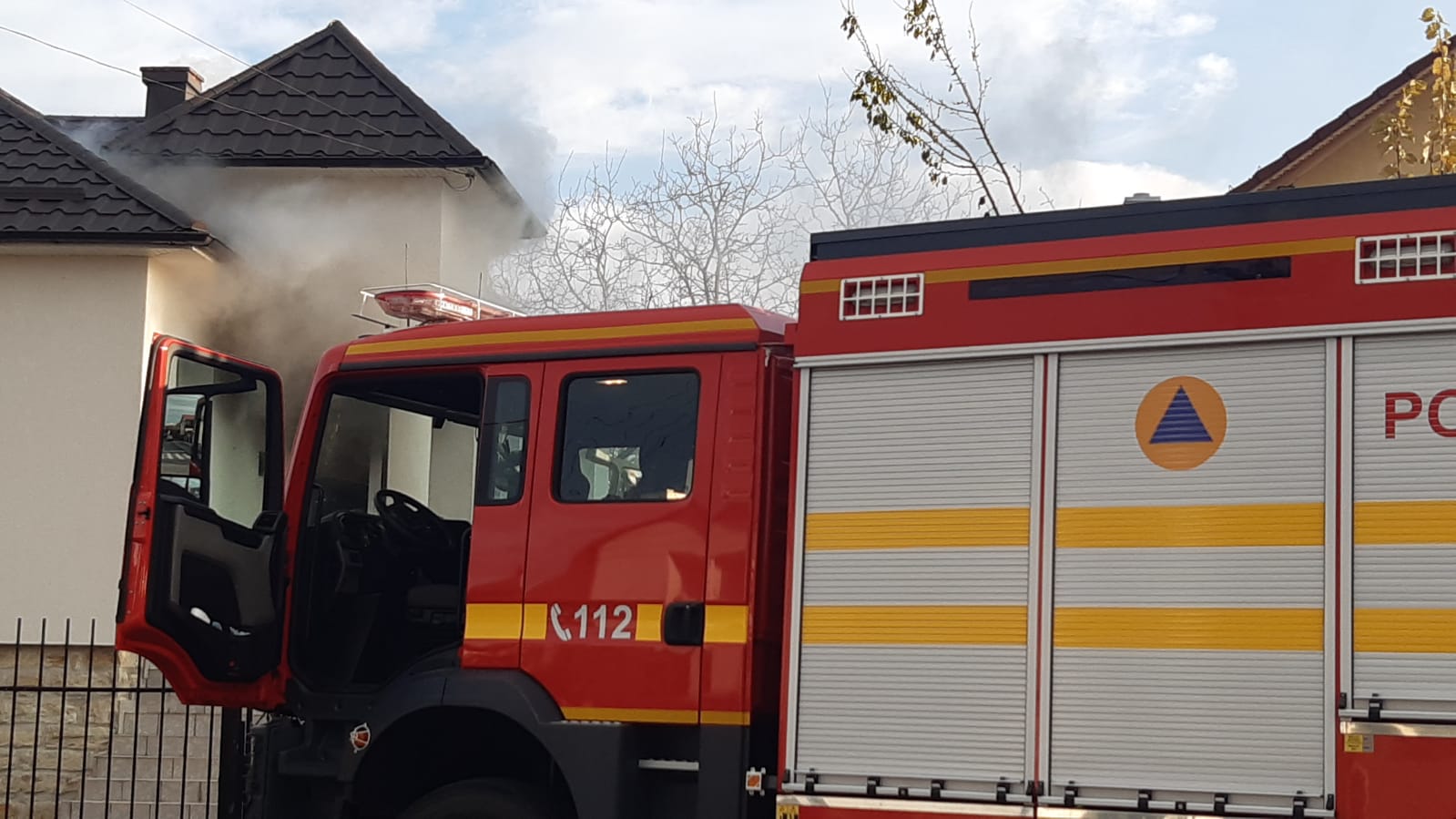 Read more about the article A luat foc bucătăria. Pompierii au stins rapid