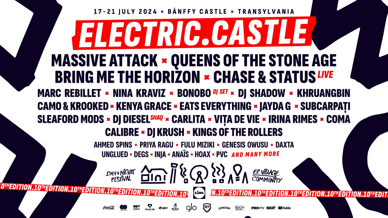 Read more about the article Massive Attack, Bring Me The Horizon, Queens of The Stone Age la Electric Castle 2024