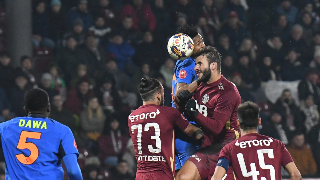 Read more about the article CFR – FCSB 1-1. Meci tensionat în Gruia, cu gol anulat pentru oaspeți