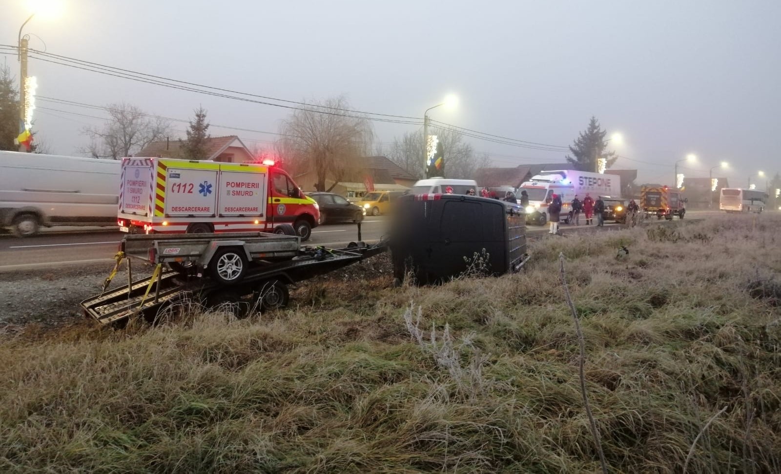 Read more about the article Accident în Jucu de Mijloc. O persoană a fost transportată la spital