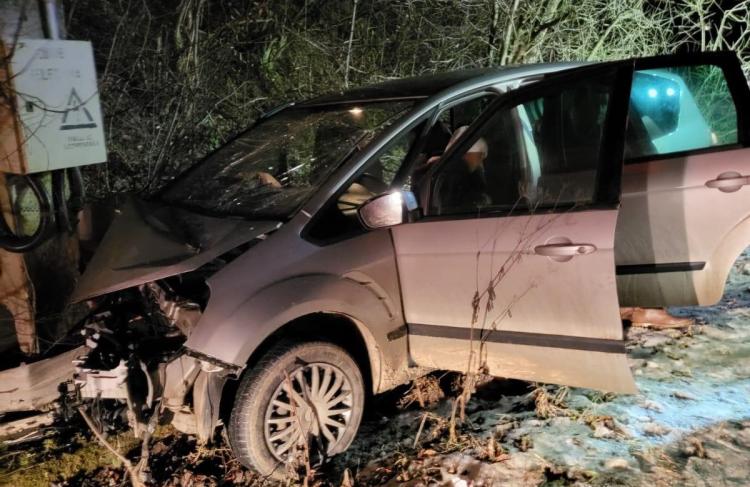 Read more about the article Nu a mai putut controla volanul. Cinci persoane, între care doi copii, au ajuns la spital