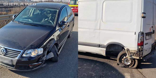 Read more about the article Coliziune între un autoturism și o autoutilitară