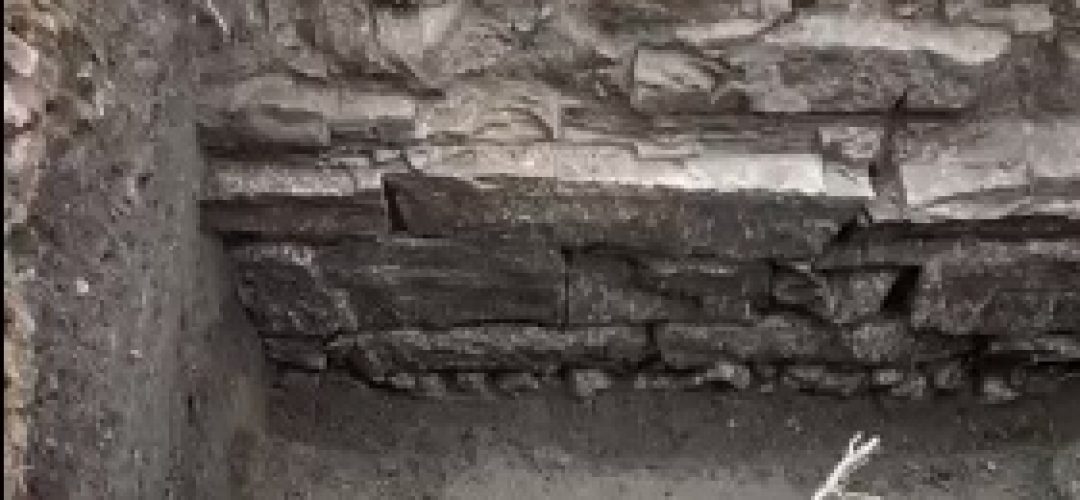 Read more about the article Parte a fortificației romane a castrului Napoca, descoperită în Cluj