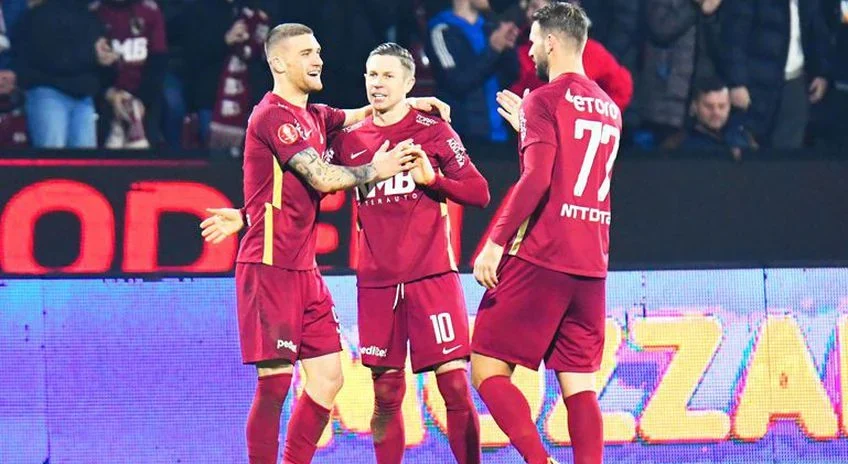 Read more about the article Încă o victorie pentru CFR Cluj. I-a făcut praf pe Farul Constanța