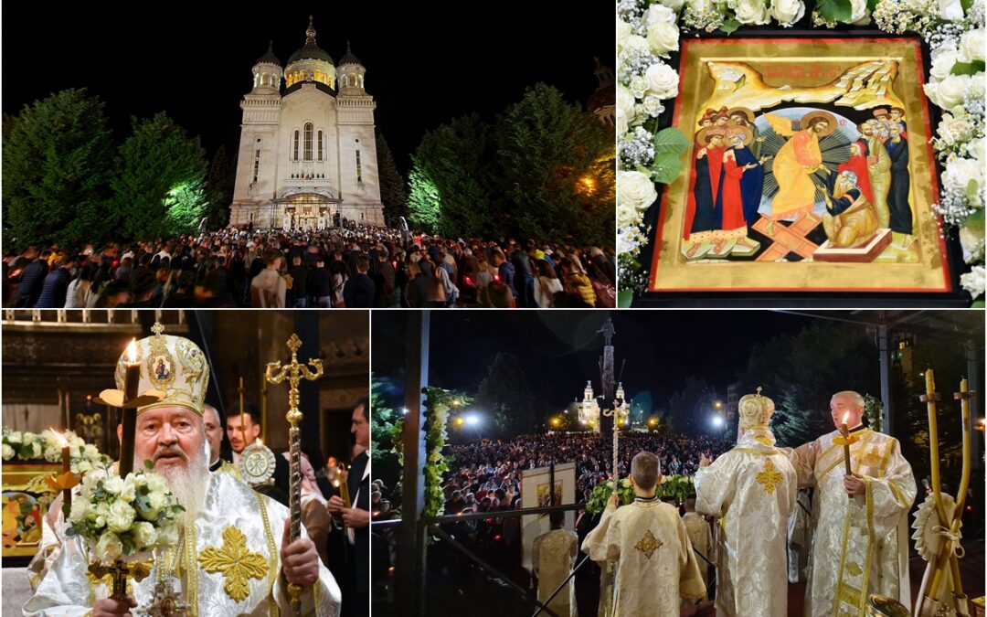 Read more about the article Mii de clujeni au asistat la slujba de Înviere la Catedrala Mitropolitană