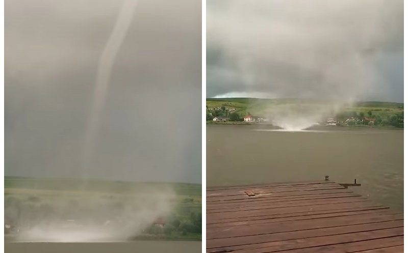 Read more about the article Tornadă deasupra Lacului Mărtinești