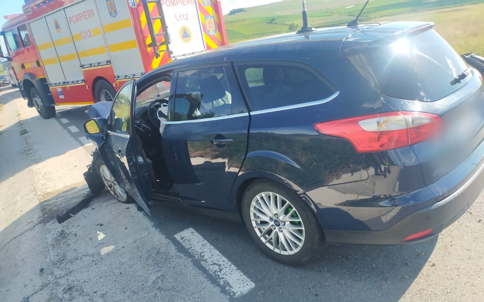Read more about the article Accident cu două victime în localitatea Gădălin