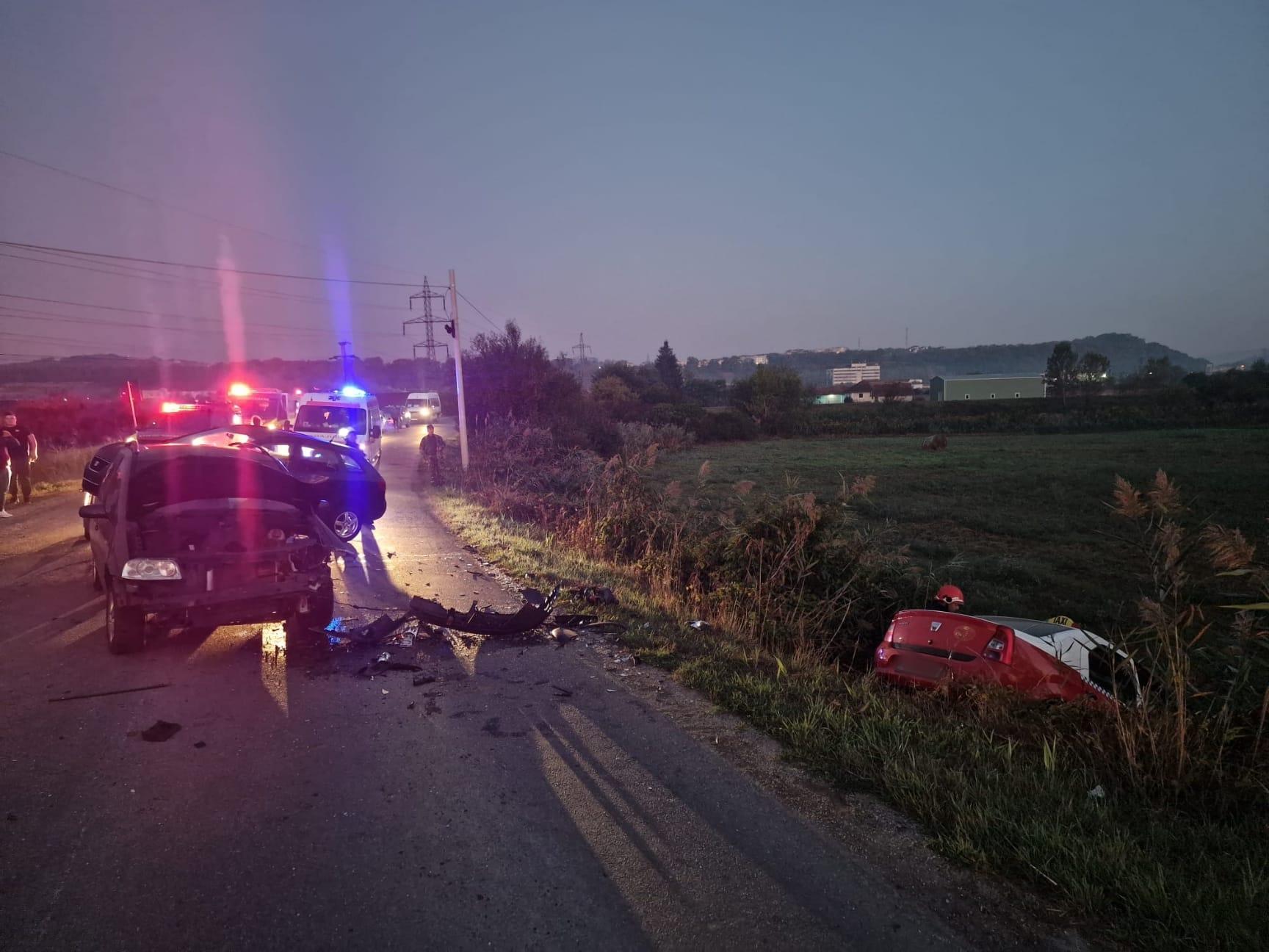 Read more about the article Un tânăr de 30 de ani transportat de urgență la spital după un tragic accident rutier, duminică dimineața