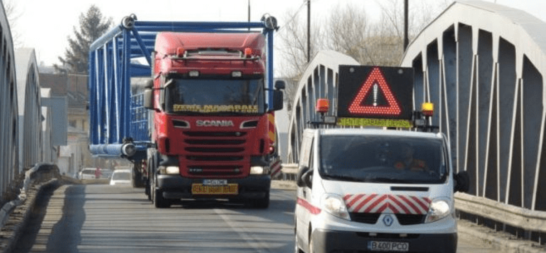 Read more about the article Transport de mare tonaj trece prin Cluj