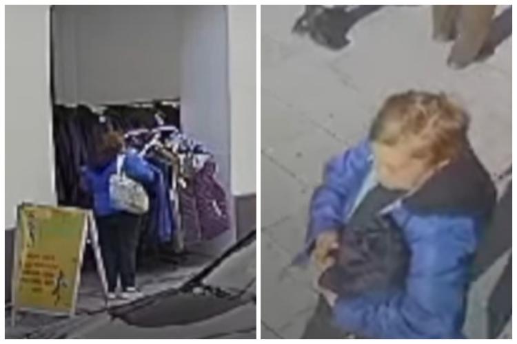Read more about the article O bătrână a fost prinsă la furat de haine în Dej