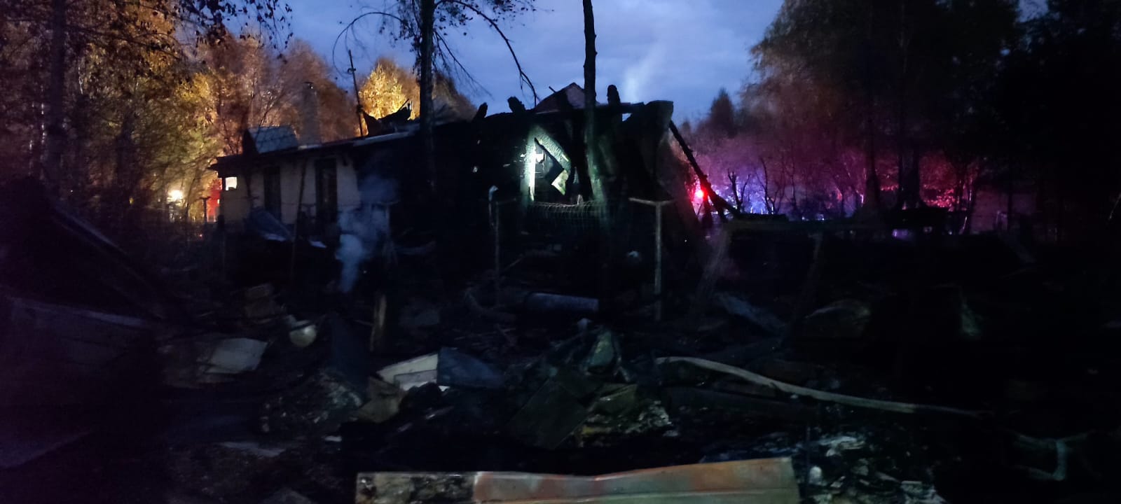 Read more about the article Incendiu masiv în comuna Ciurila. A ars o casă împreună cu anexele de locuit