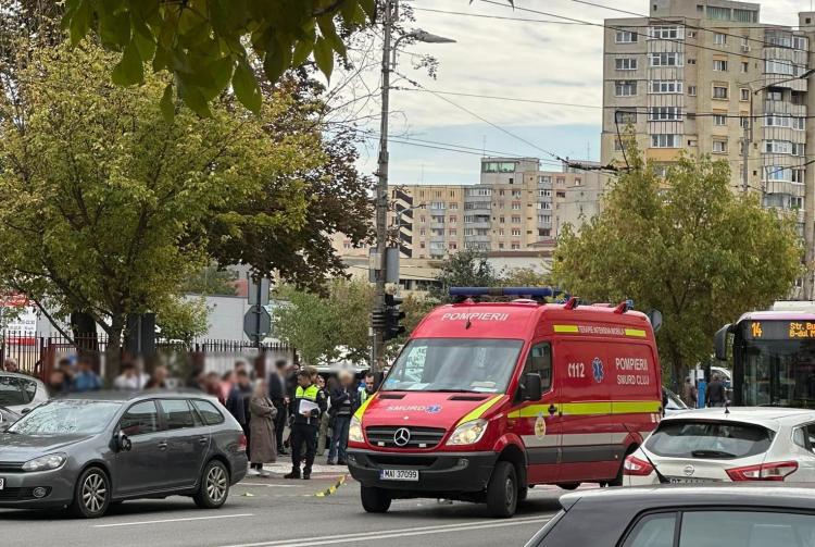 Read more about the article Copil lovit pe trecerea de pietoni. Totul s-a întâmplat în fața unui hipermarket din Cluj