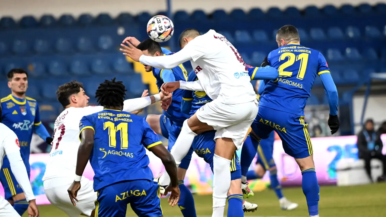 Read more about the article Unirea Slobozia – CFR 1-1. Clujenii continuă seria rezultatelor slabe