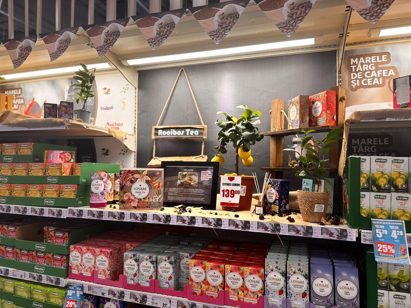 Read more about the article Peste 380 de produse, arome și prețuri mici la cel mai mare Târg de Cafea și Ceai din România, organizat de Auchan