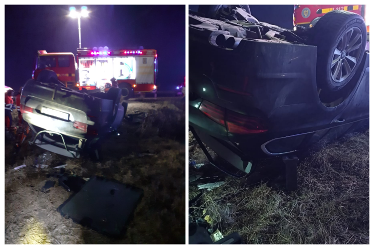 Read more about the article Accident grav în localitatea Bunești. Un tânăr a murit după ce s-a răsturnat cu mașina