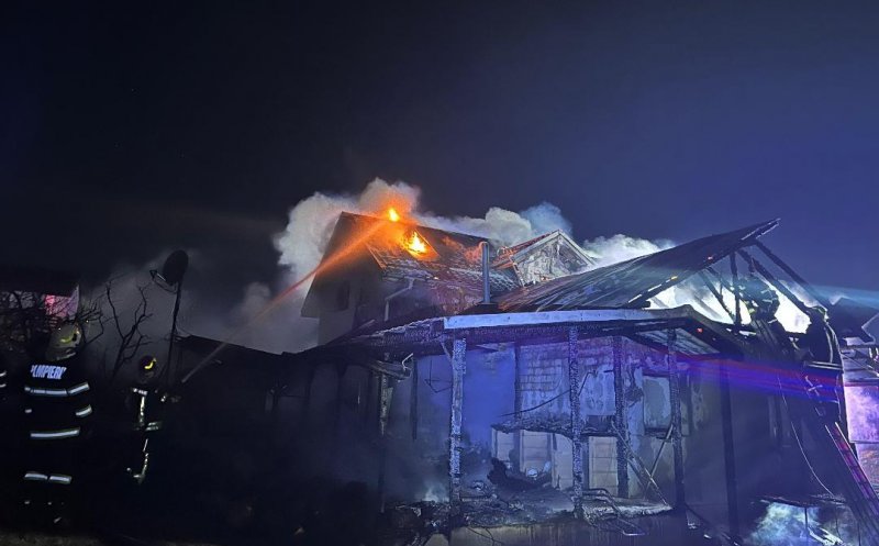 Read more about the article Incendiu la o casă din Apahida. Totul, de la o defecțiune la o butelie