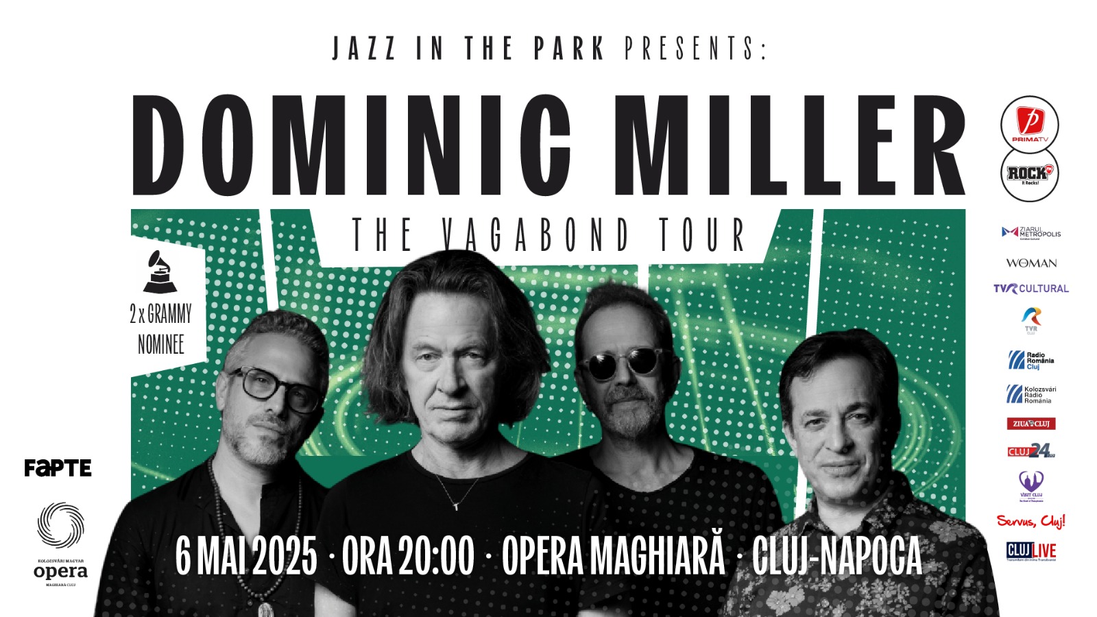 Read more about the article Dominic Miller, celebrul chitarist al lui Sting, revine la Cluj
