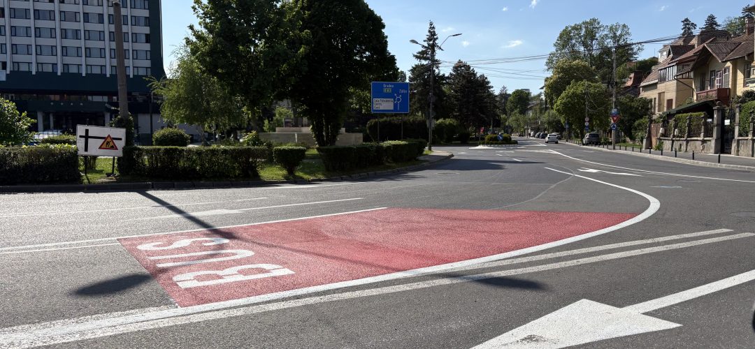 Read more about the article S-a înființat un nou segment de bandă dedicat autobuzelor în Cluj