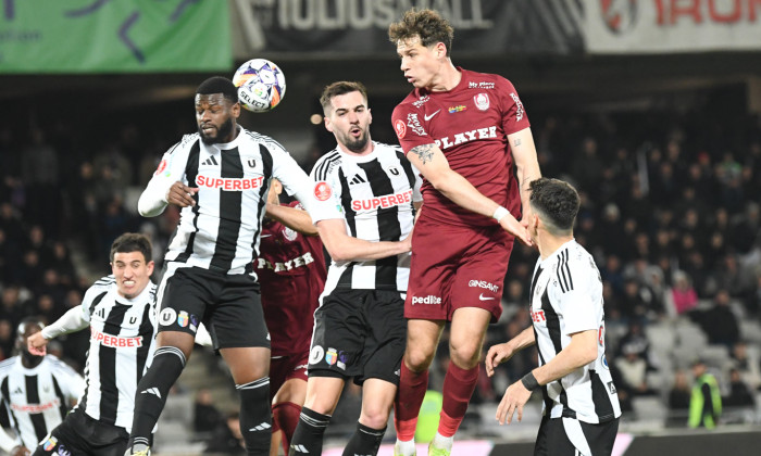 Read more about the article CFR câștigă derby-ul cu „U”.  Prima victorie pentru feroviari în ultimele patru confruntări directe
