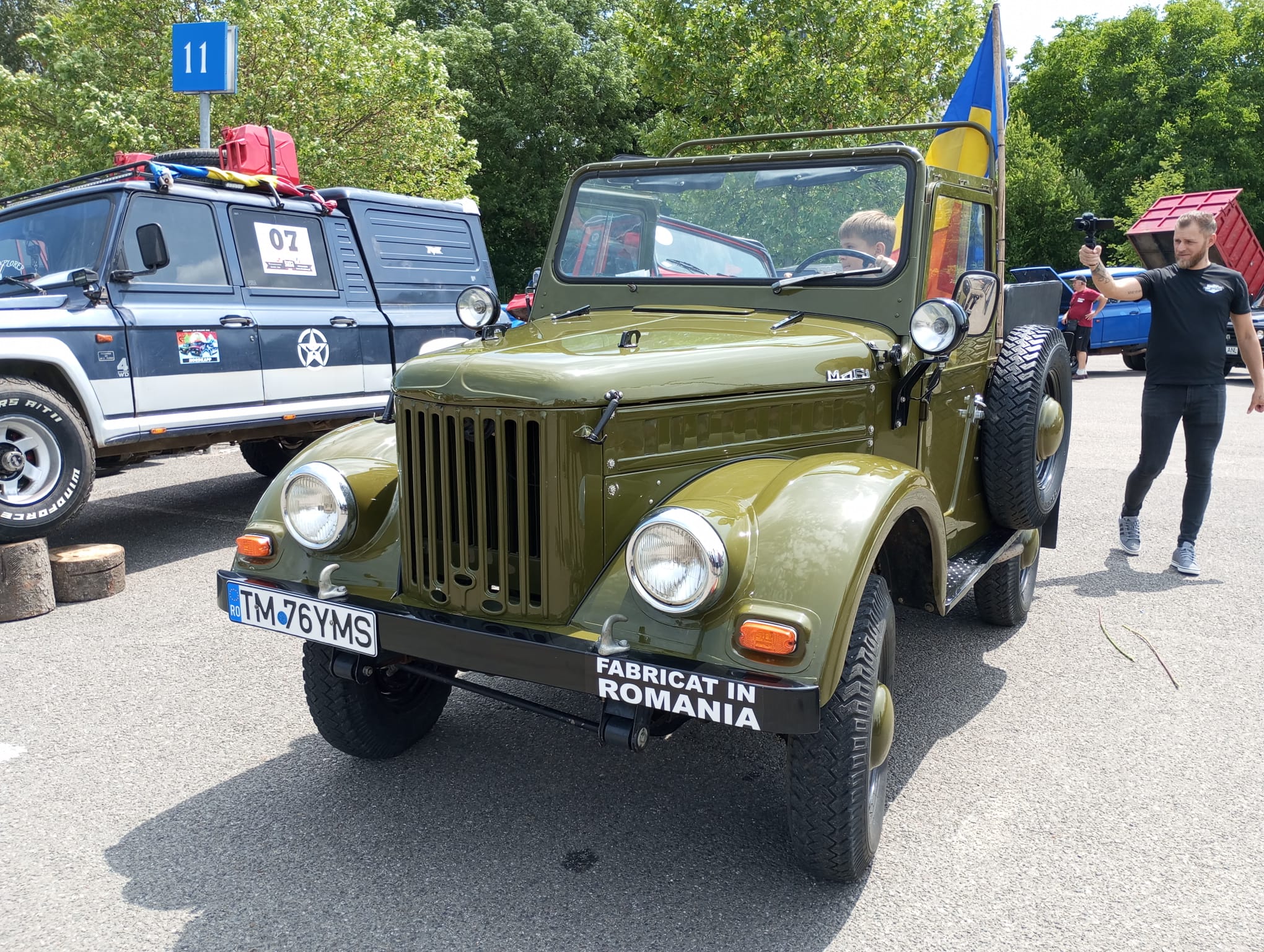 Read more about the article SUPER GALERIE FOTO. Parada motoarelor românești. „SUV-urile” ARO și IMS, prezente la Cluj la cea mai importantă expoziție din România