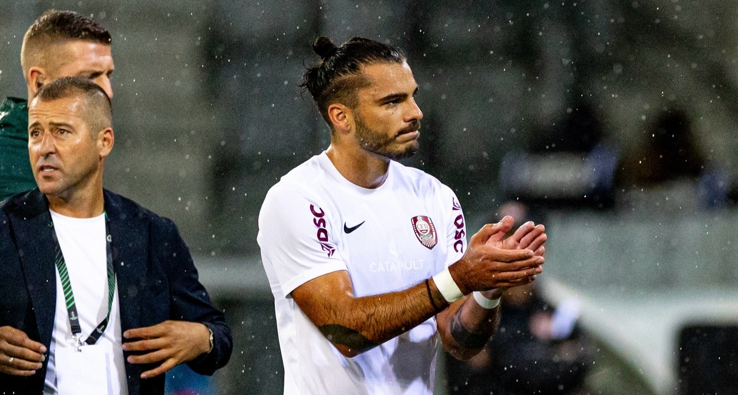 Read more about the article De ce a bătut penalty-ul Karlo Muhar în meciul cu Lugano și nu Louis Munteanu sau Meriton Korenica? Răspunsul lui Cristi Balaj