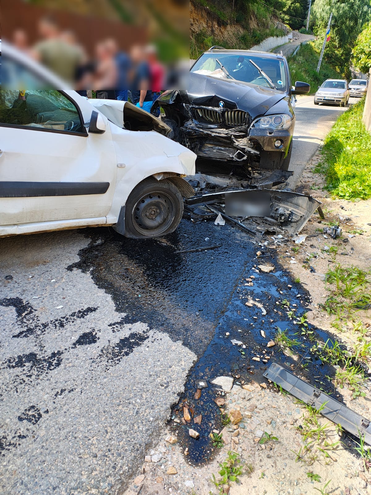 Read more about the article Accident rutier în Valea Ierii: impact între două autoturisme. Un bărbat a fost transportat la spital