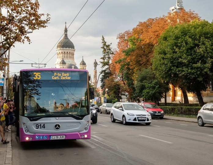 Read more about the article Cum circulă mijloacele de transport în comun la Cluj vineri, 15 august, de „Sfânta Maria Mare”
