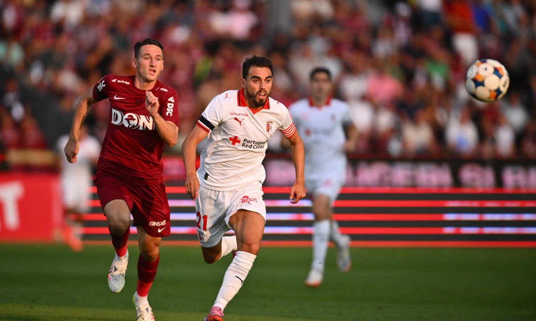 Read more about the article CFR Cluj pierde cu Sporting Braga în preliminariile UEFA Europa League după un meci strâns în Gruia. „Ne montăm pentru retur”