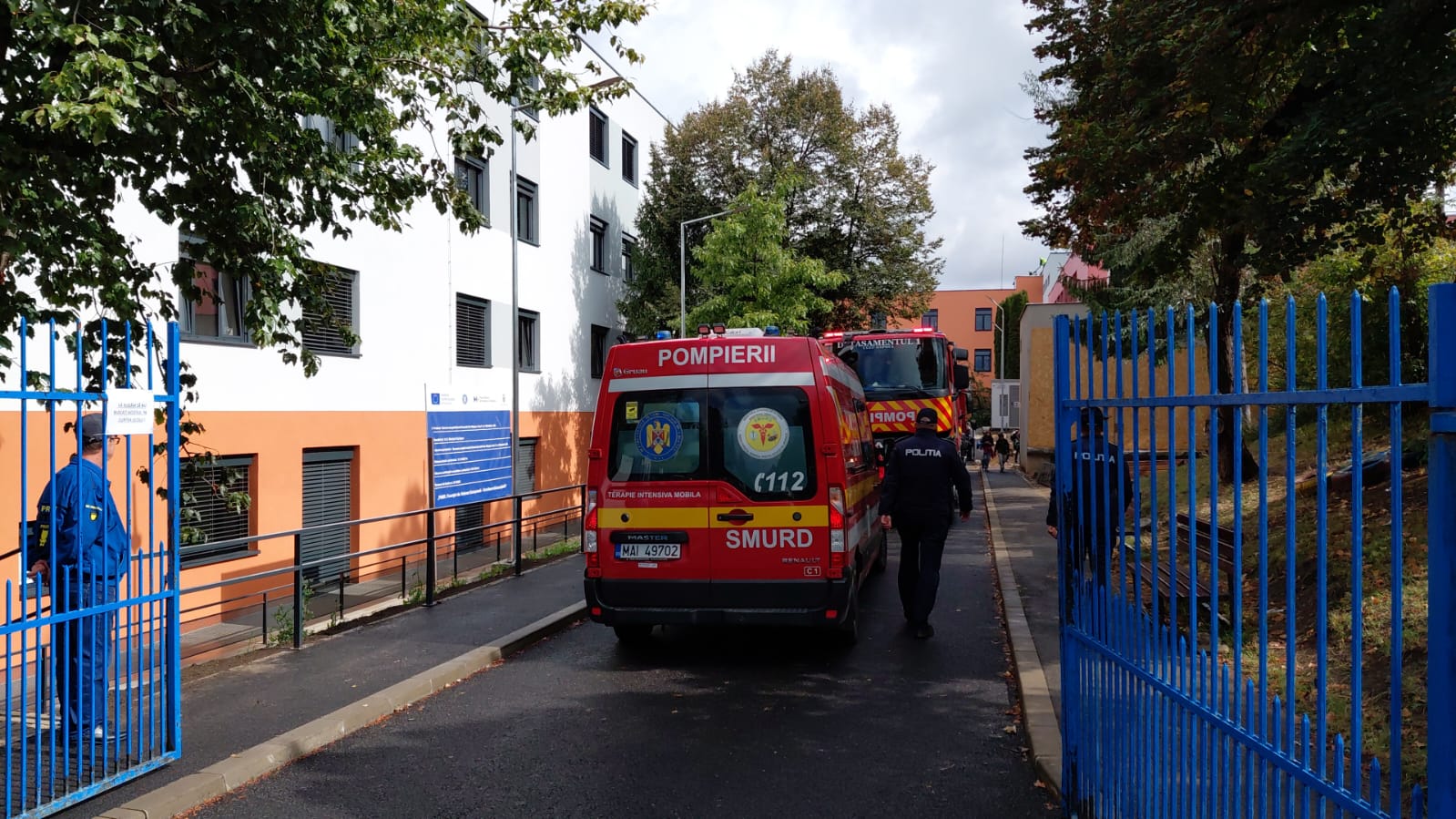 Read more about the article Incendiu puternic la o clădire din Cluj. Înăuntru se aflau doar muncitorii