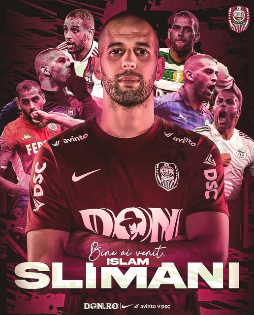 Read more about the article Câte goluri va marca Islam Slimani pentru CFR Cluj dacă este apt fizic. Verdictul dat de doi foști mari atacanți români