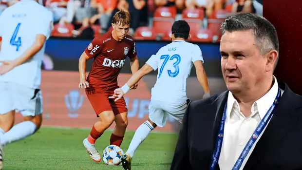 Read more about the article Președintele CFR Cluj, Cristi Balaj, despre noua achiziție, Lorenzo Biliboc. „Are acuratețe în pase”