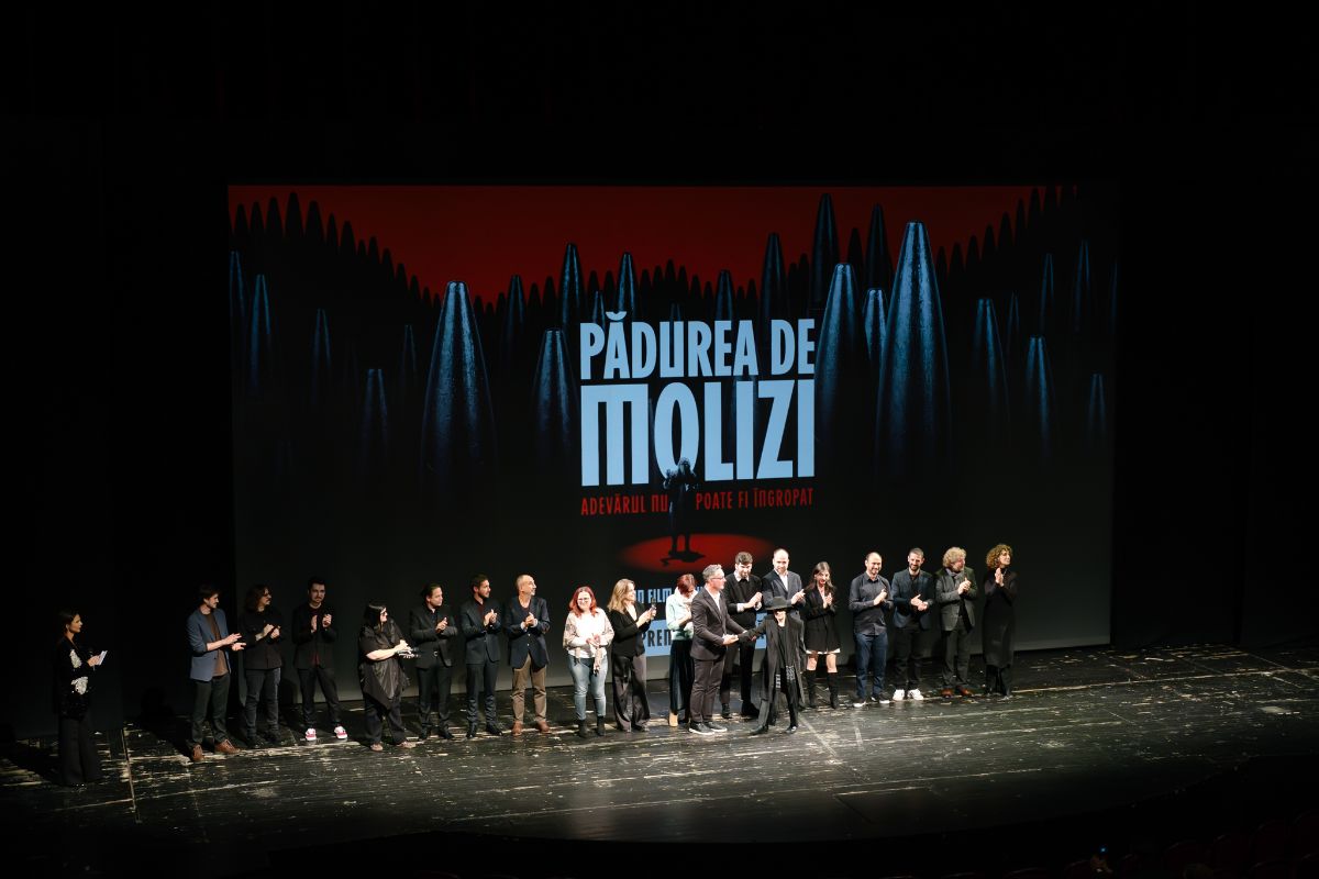 Read more about the article Emoții la premiera filmului Pădurea de molizi (r. Tudor Giurgiu): „Este un film necesar”