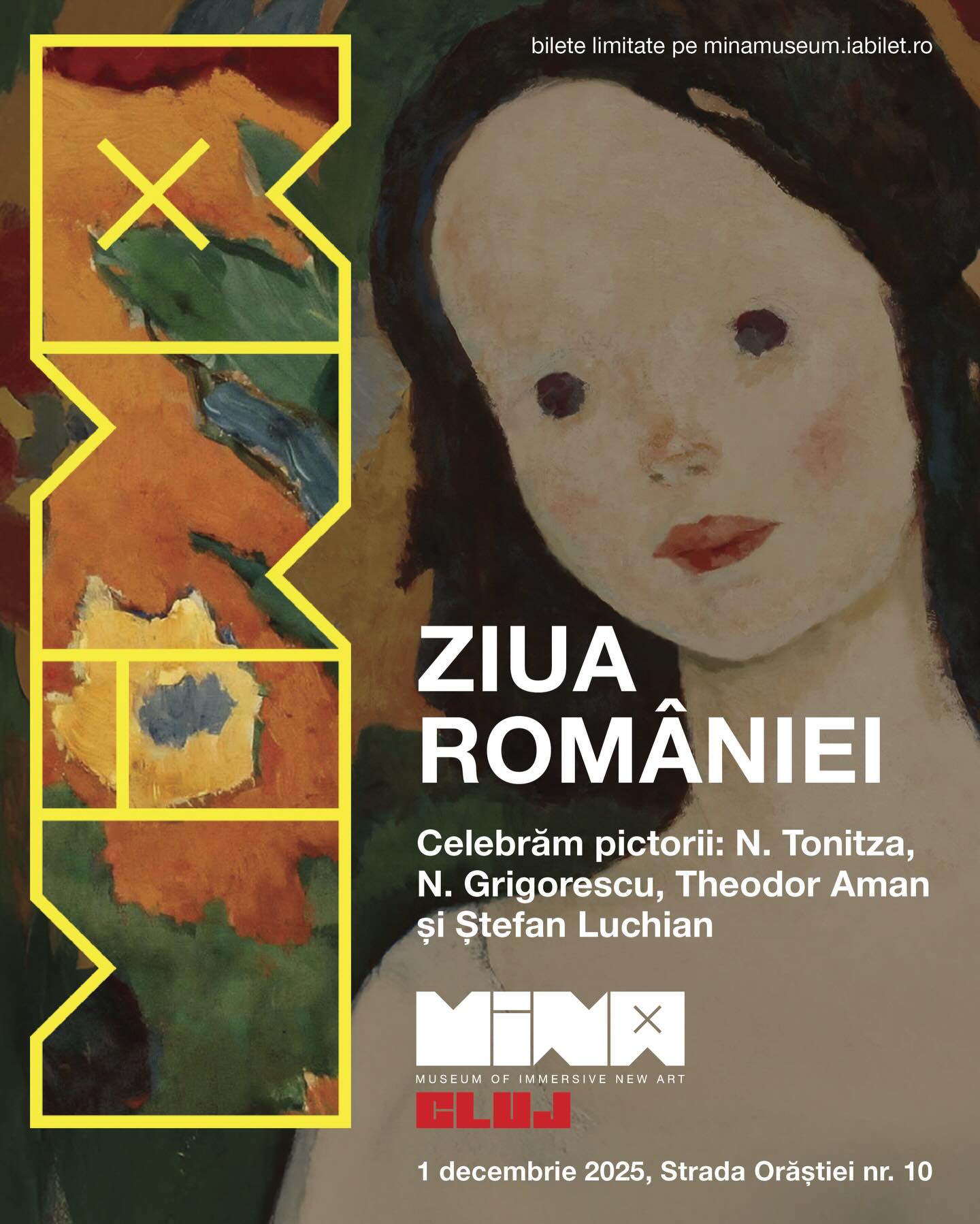 Read more about the article MINA Cluj celebrează Ziua Națională a României cu o producție imersivă dedicată artei românești!