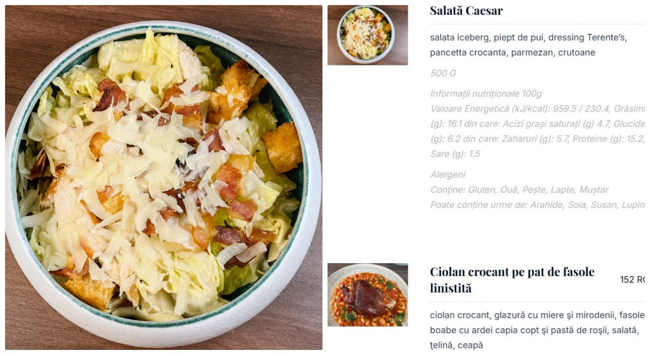 Read more about the article Prețuri uriașe într-un local din centrul Clujului: o supă costă 58 de lei, o salată Caesar – 96 de lei