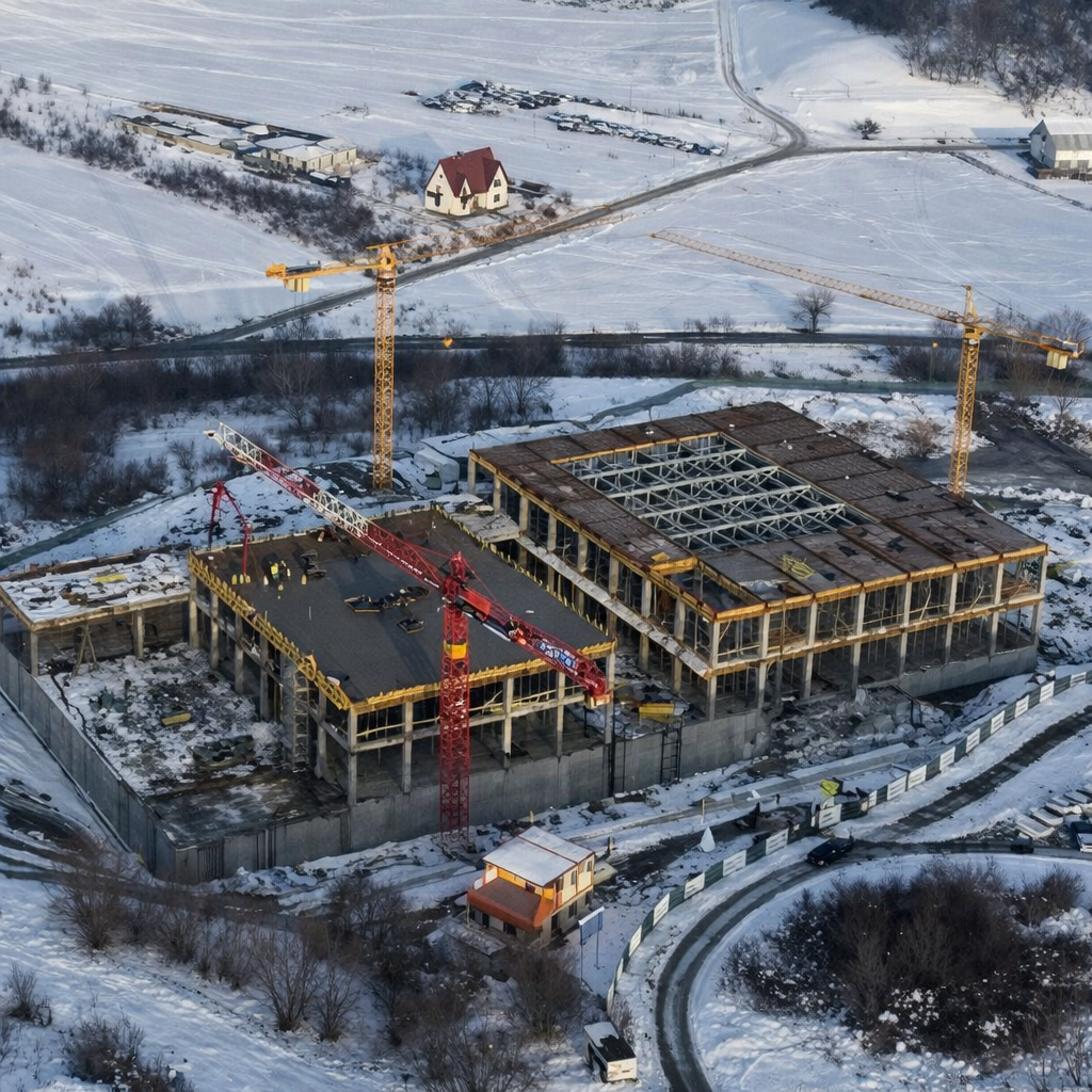 Read more about the article 60%. Complexul Muzeal din Florești avansează