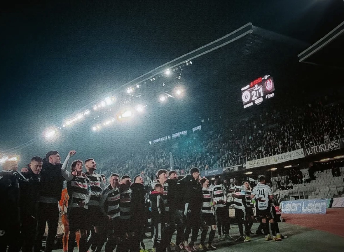 Read more about the article “U” câștigă derby-ul orașului în ultimul minut. Este la un punct de lider!