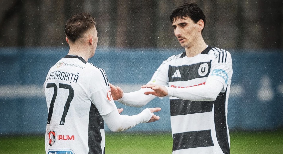 Read more about the article “U” Cluj câștigă amicalul cu Gloria Bistrița. „Dublă” Gheorghiță