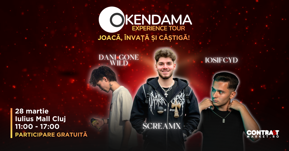 Read more about the article Demonstrații live și concursuri la OKENDAMA Experience Tour, în acest weekend, la Iulius Mall Cluj