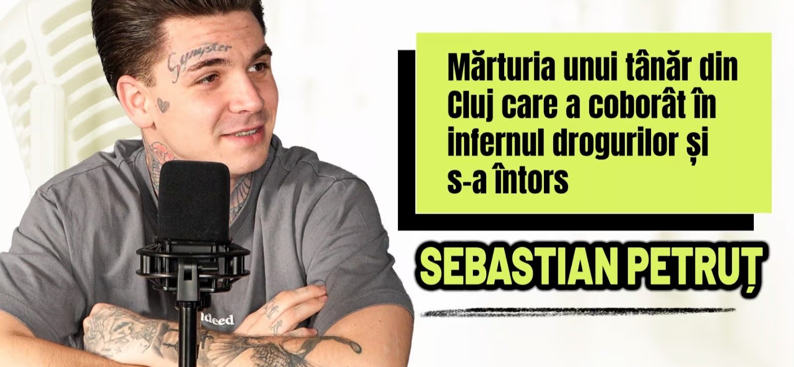 Read more about the article Mărturie cutremurătoare a unui tânăr din Cluj: „Am început să iau droguri la 14 ani și am vrut să mor”