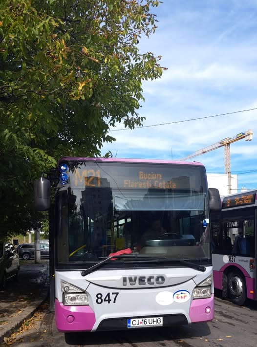 Read more about the article CTP Cluj: Linia M21 va circula pe un traseu deviat în următoarele trei zile. O stație se desființează provizoriu, alta este alocată