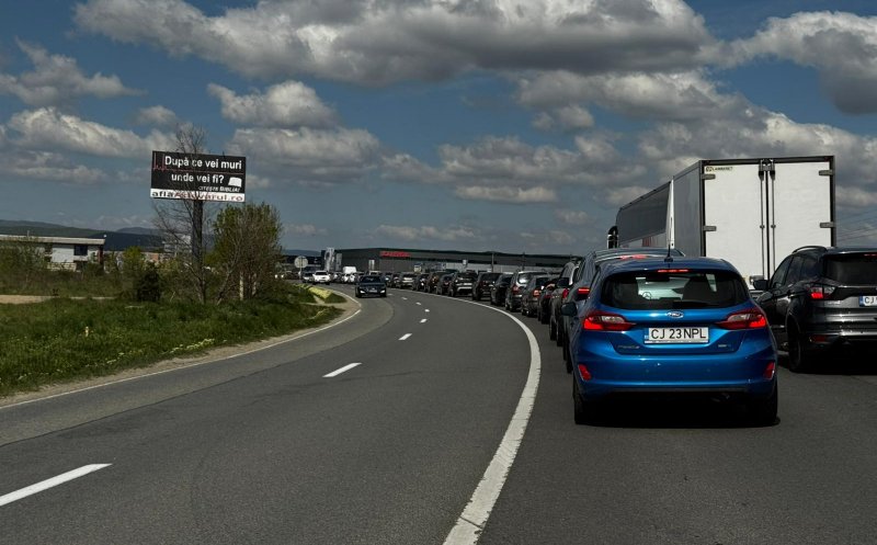 Read more about the article Trafic de coșmar la ieșirea din Cluj. Sute de șoferi, blocați ore în șir în drum spre mare sau munte de 1 Mai