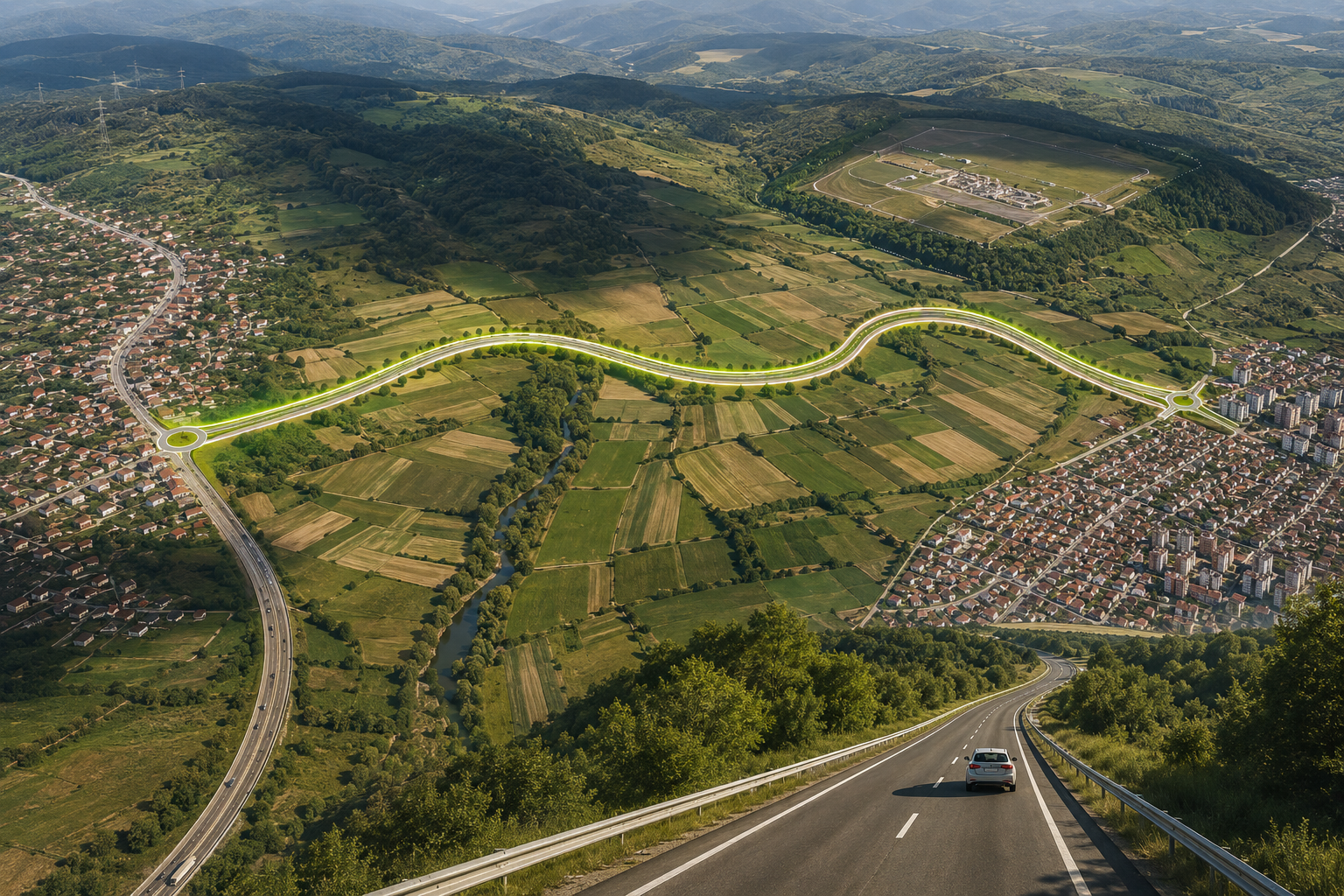 Read more about the article Gilău și Florești își fac propriul drum de ocolire. Proiect de 10 kilometri, alternativă la DN1